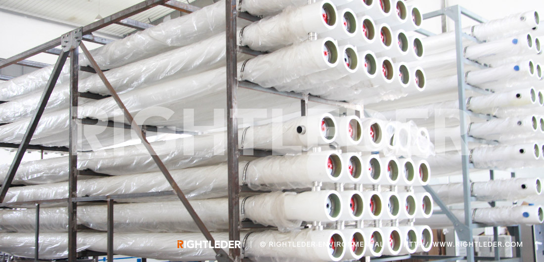 A project of sea water desalination for a leisure club in Dalian